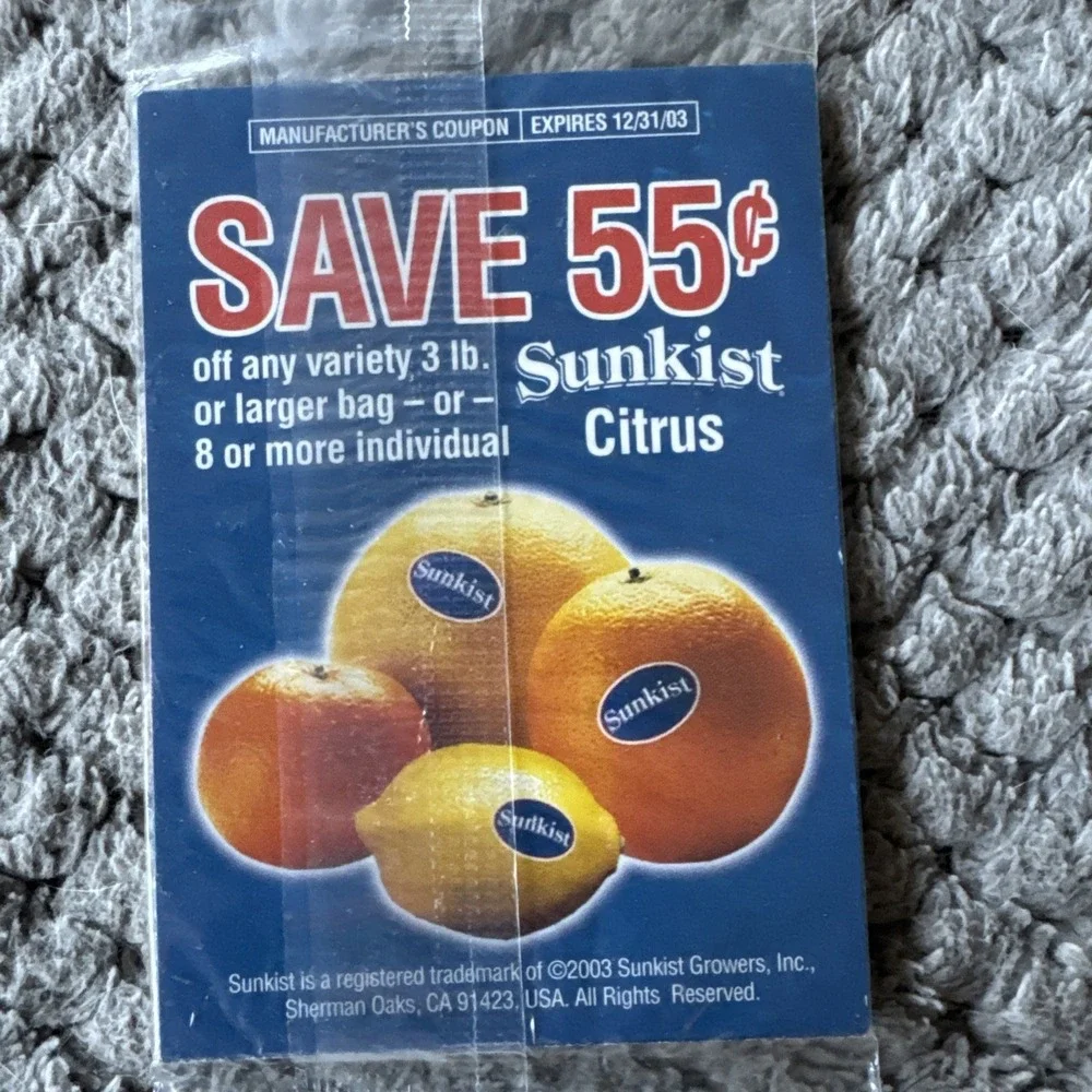 2003 Sunkist Rugrats Go Wild Movie Promo Sealed/Unopened Angelica